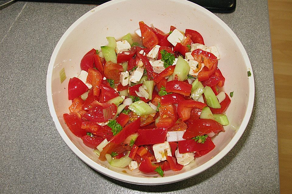 Griechischer  Bauernsalat