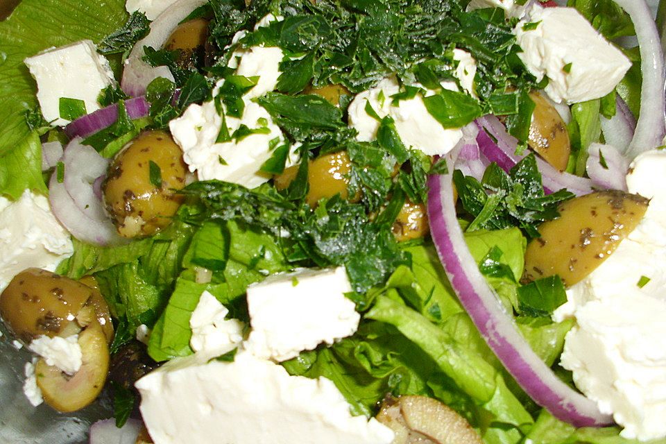 Griechischer  Bauernsalat