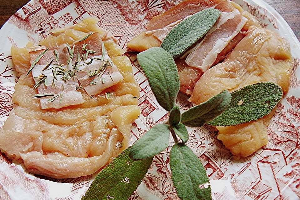 Saltimbocca von der Forelle