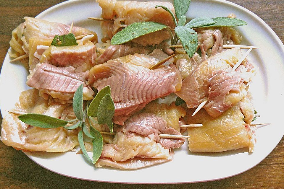 Saltimbocca von der Forelle