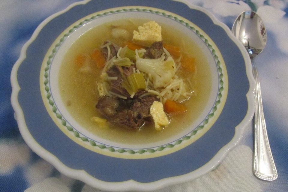 Maries  Rindfleischsuppe