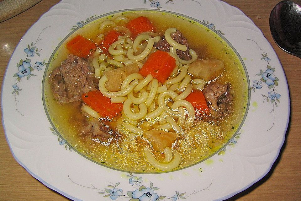 Maries  Rindfleischsuppe