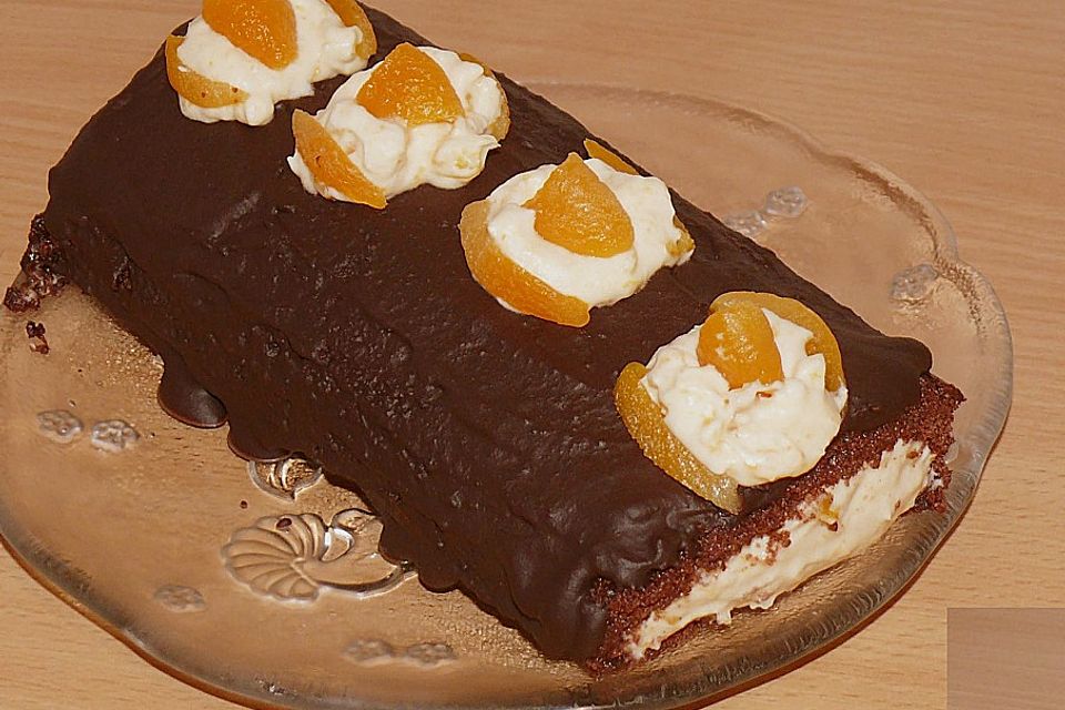 Wachauer Marillen - Schoko - Roulade