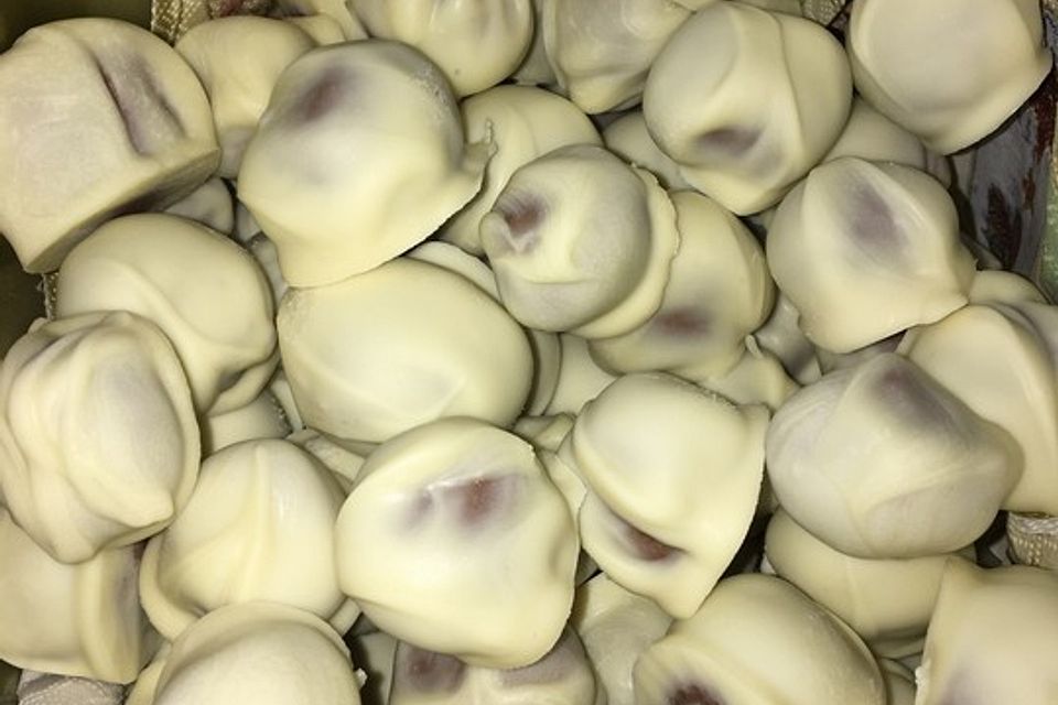 Nougat - Marzipan Kugeln