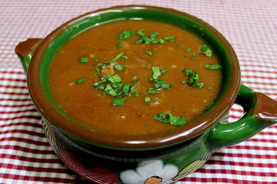 Ochsenschwanzsuppe nach Herta