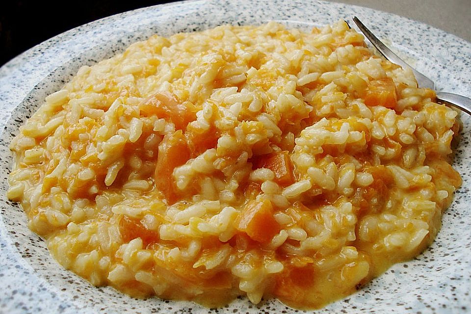 Kürbisrisotto