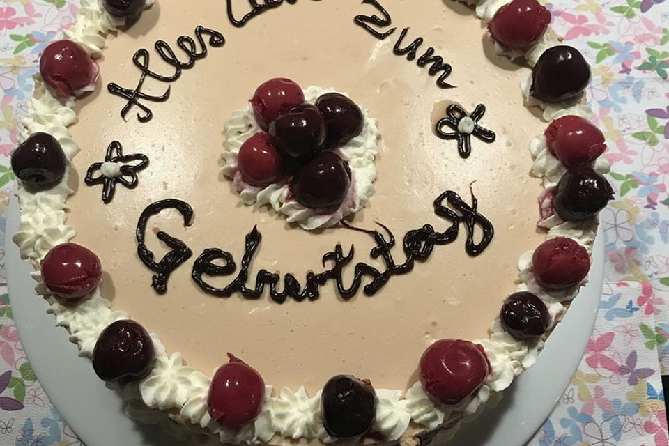 Kirsch - Kaffee - Cremetorte