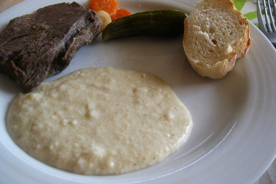 Badisches Ochsenfleisch mit Meerrettich