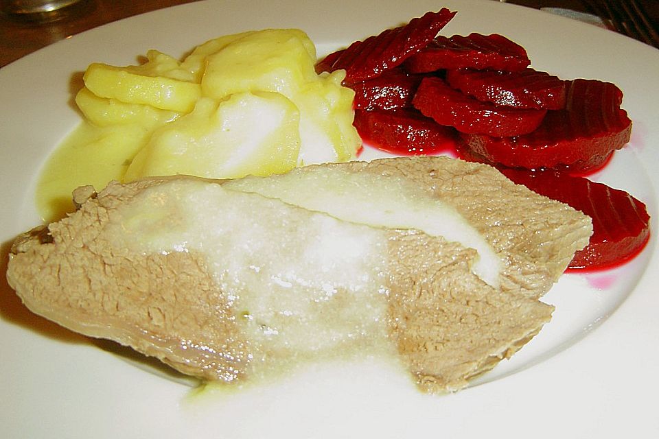 Badisches Ochsenfleisch mit Meerrettich