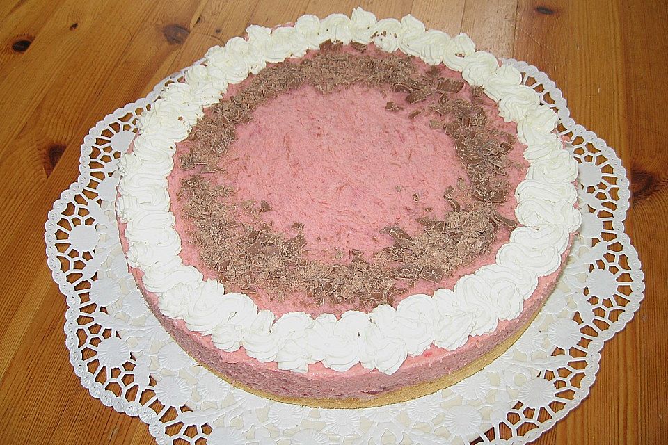 Rhabarber - Sahne - Torte