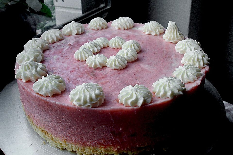 Rhabarber - Sahne - Torte