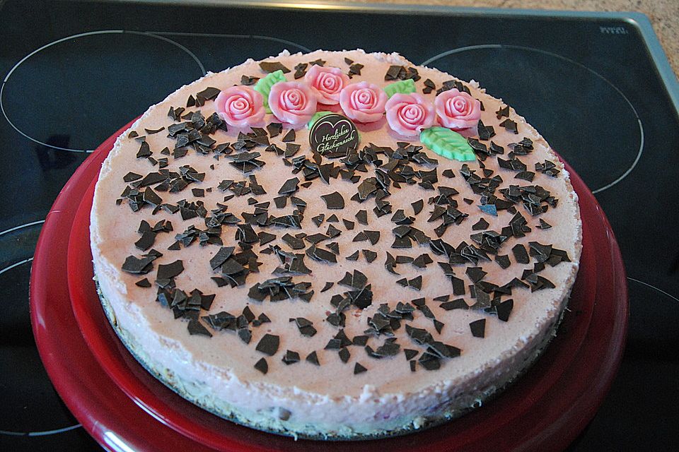 Rhabarber - Sahne - Torte