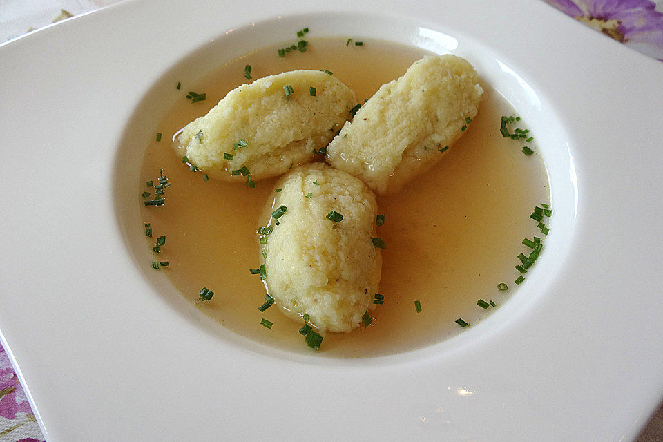 Grießnockerlsuppe