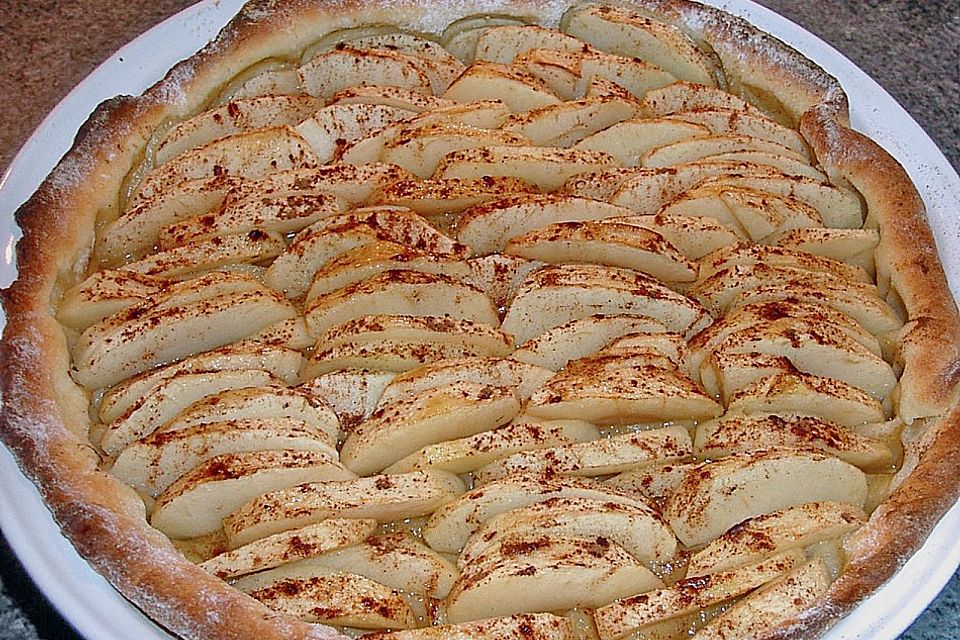 Apfel - Tarte mit Karamel