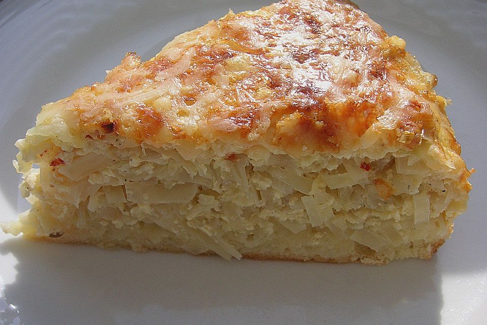 Krauttorte mit Emmentaler Käse