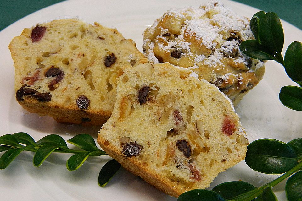 Quarkstollen - Muffins