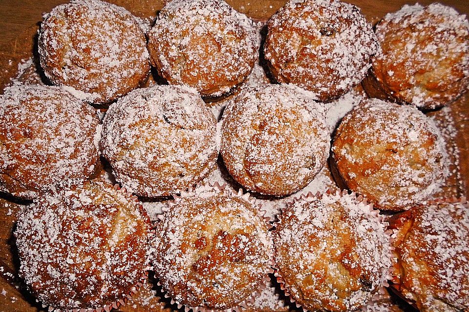 Quarkstollen - Muffins