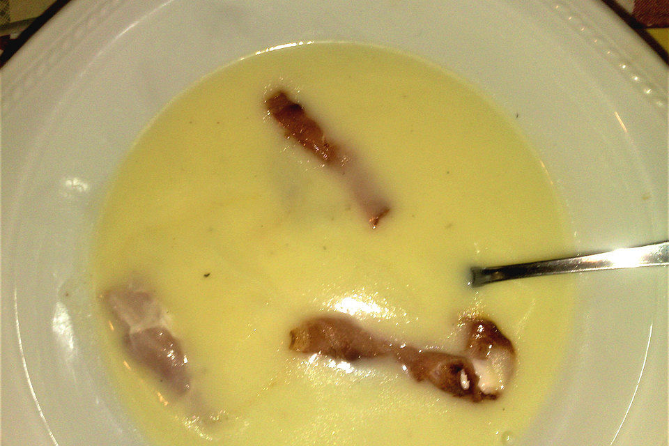 Kohlrabicremesuppe