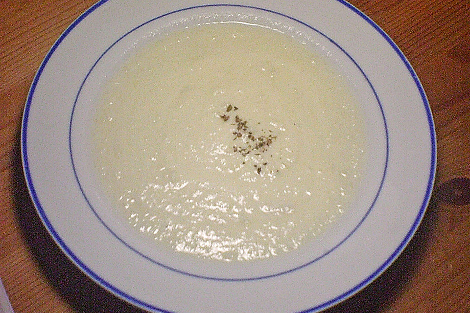 Kohlrabicremesuppe