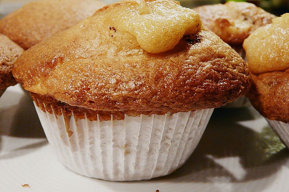 Apfel - Vanille - Muffins