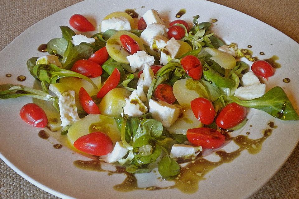 Kartoffel - Mozzarella - Salat