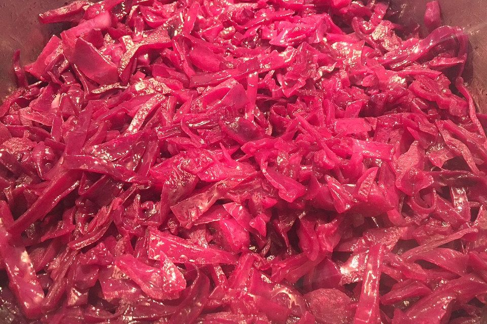 Fruchtiger Rotkohl mit Portwein