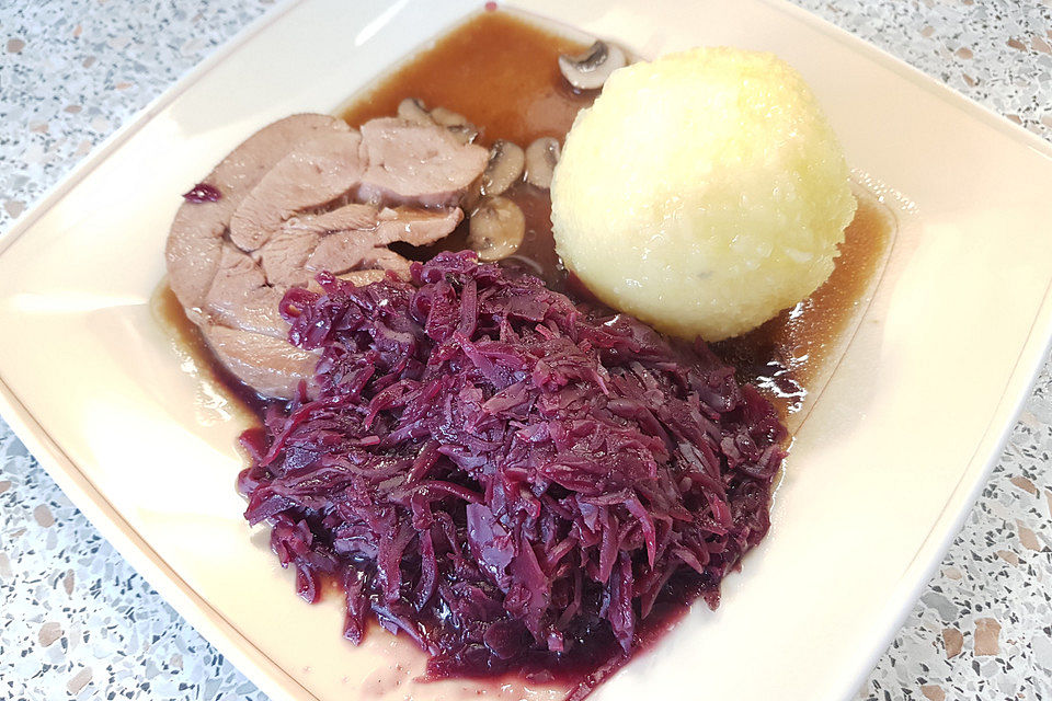 Fruchtiger Rotkohl mit Portwein