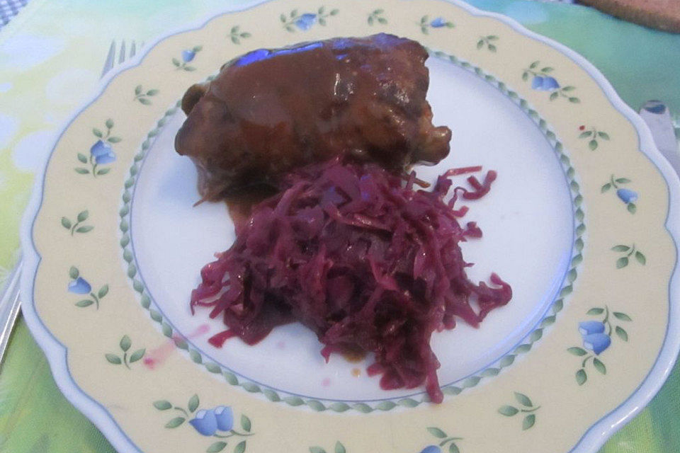 Fruchtiger Rotkohl mit Portwein