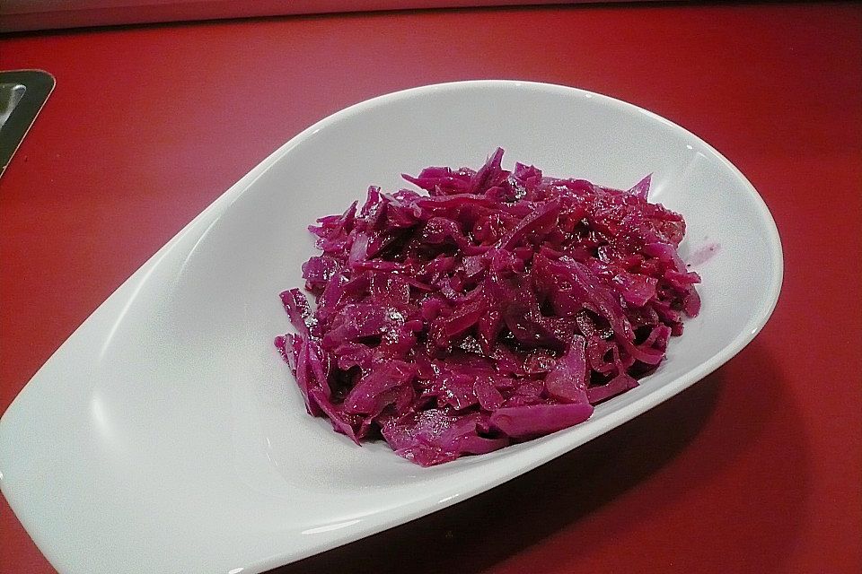 Fruchtiger Rotkohl mit Portwein