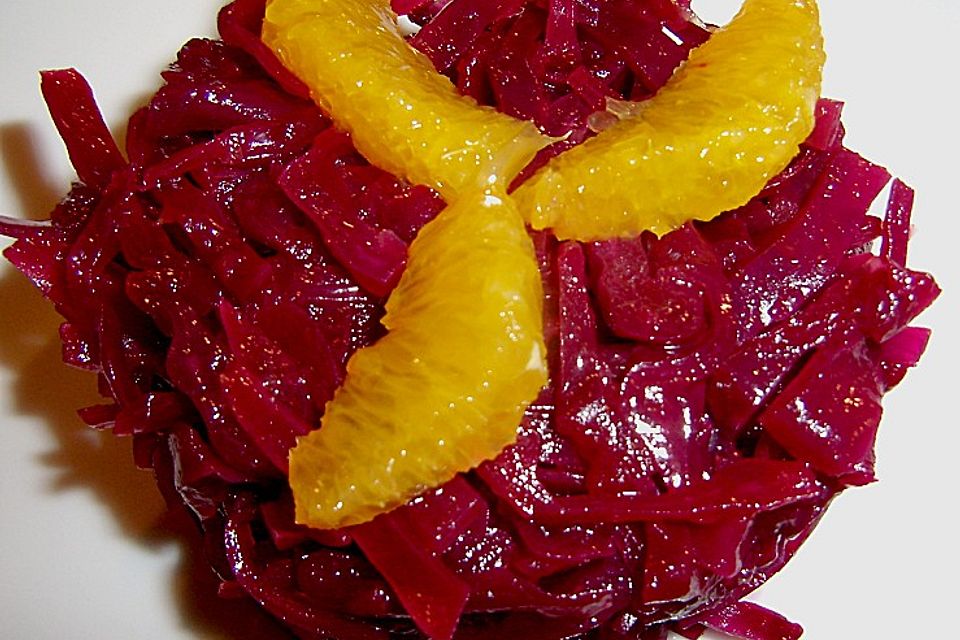 Fruchtiger Rotkohl mit Portwein