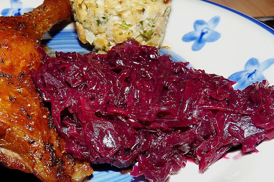 Fruchtiger Rotkohl mit Portwein