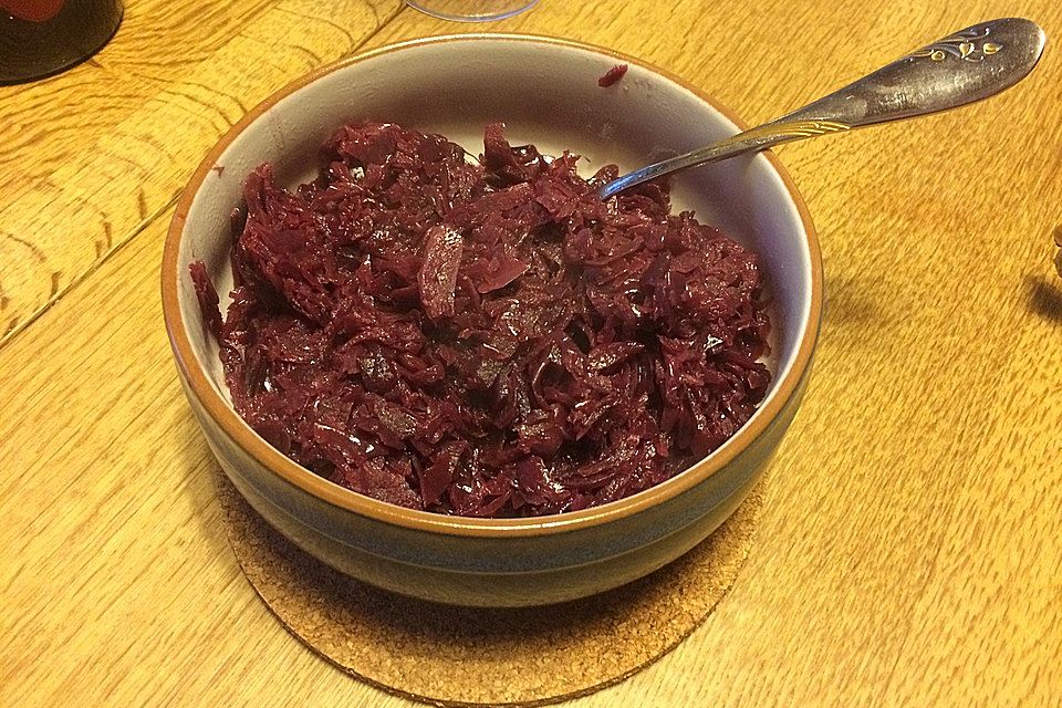 Fruchtiger Rotkohl mit Portwein