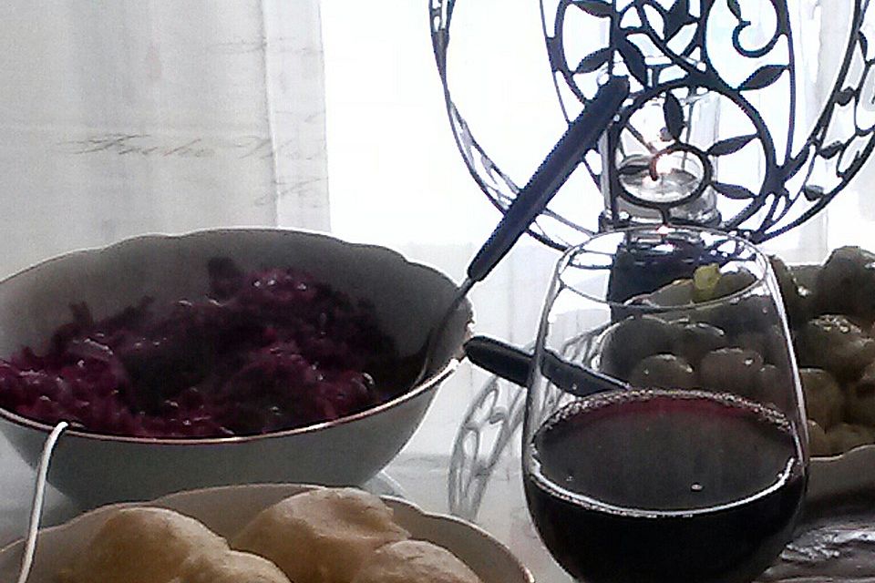 Fruchtiger Rotkohl mit Portwein