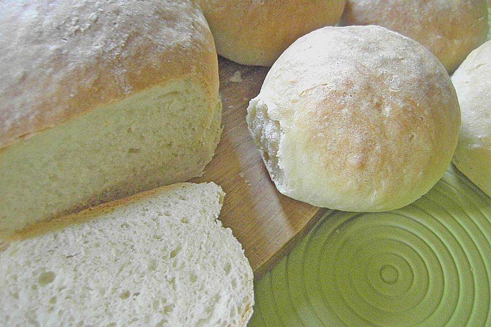 Brot und Brötchen schleifen