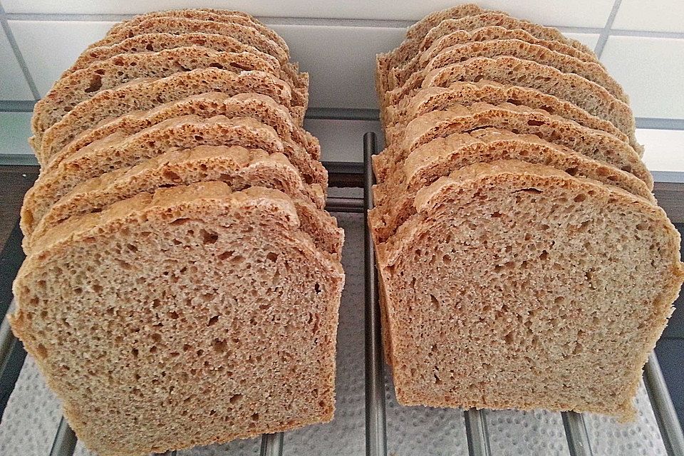 Brot und Brötchen schleifen