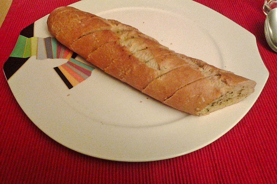 Kräuterbaguette