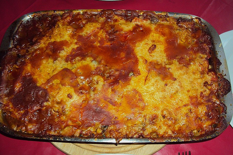 Grünkohl-Lasagne