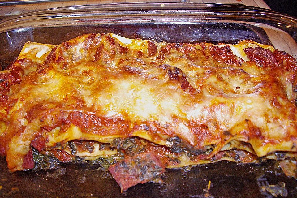 Grünkohl-Lasagne