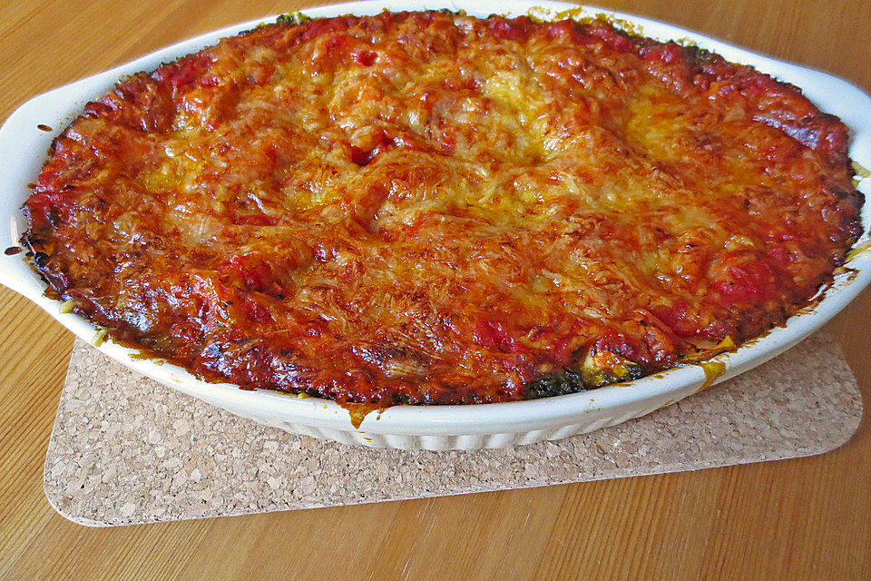 Grünkohl-Lasagne