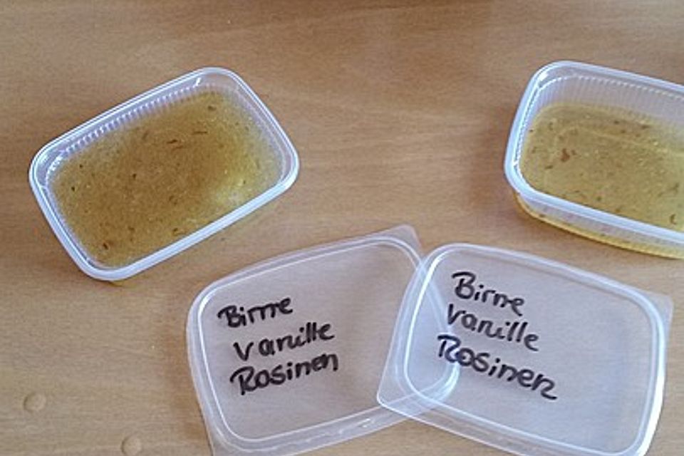 Birne - Vanille - Rum - Marmelade