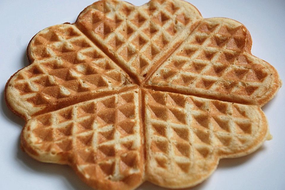 Saure Sahne - Waffeln