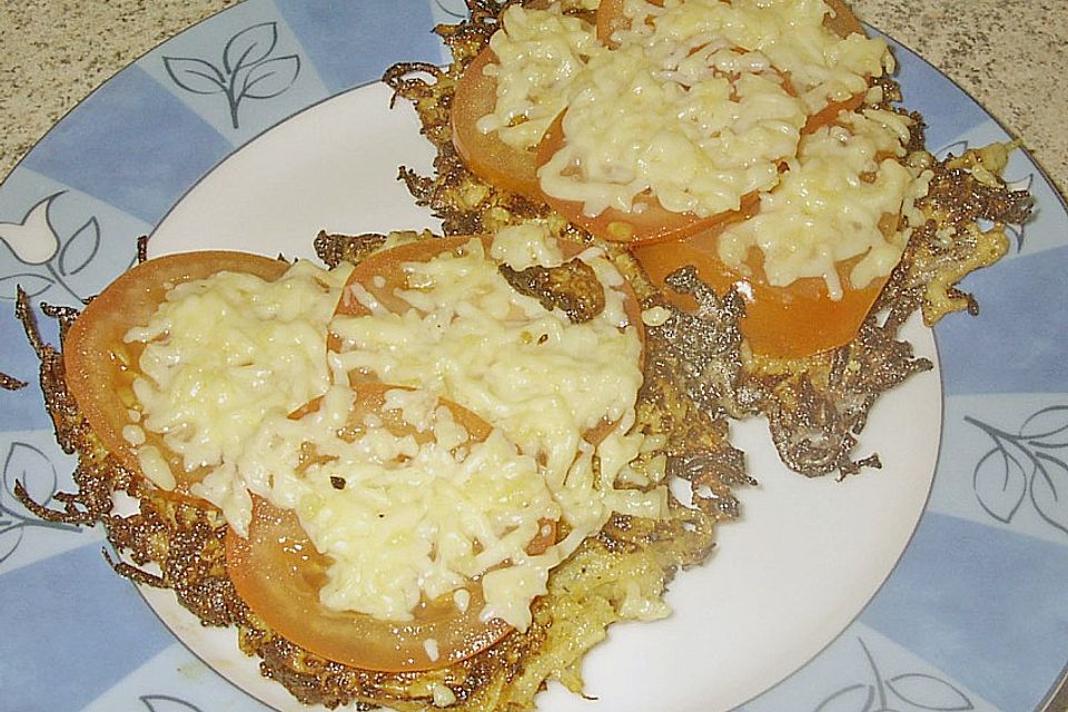 Illes Steckrüben - Puffer - Pfannenpizza