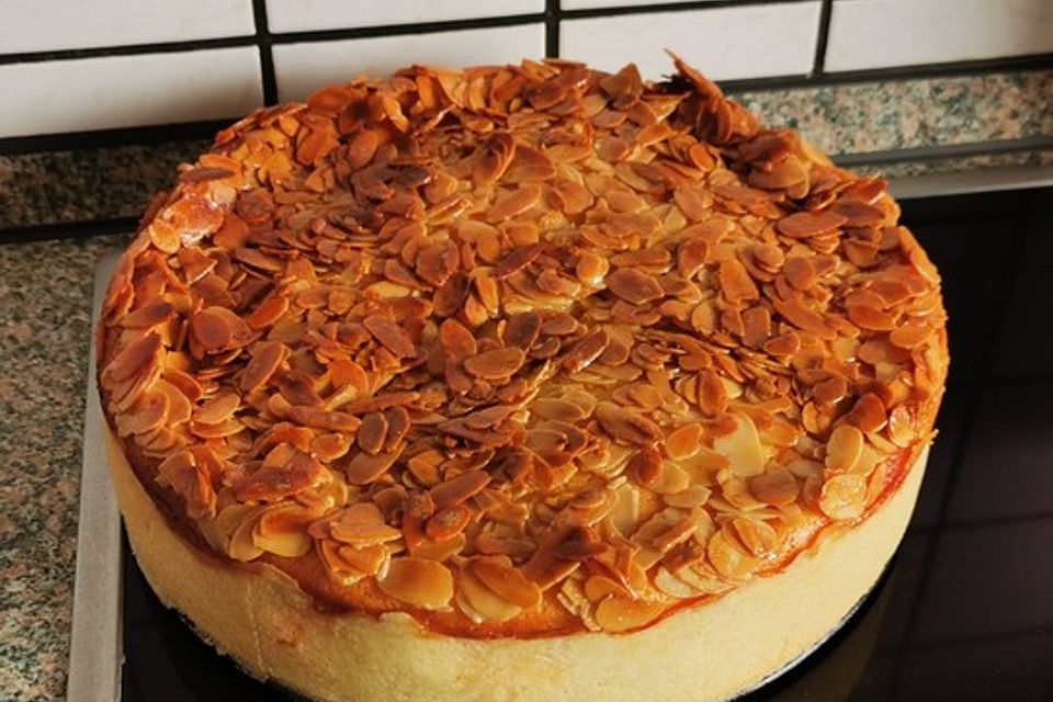 Birnen - Karamell - Käsekuchen