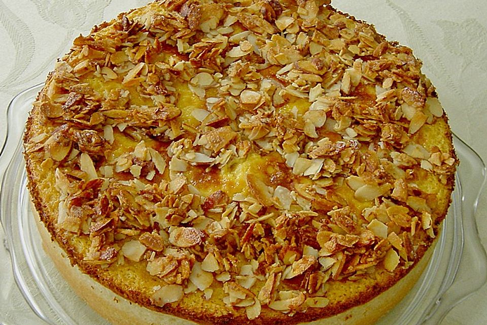 Birnen - Karamell - Käsekuchen