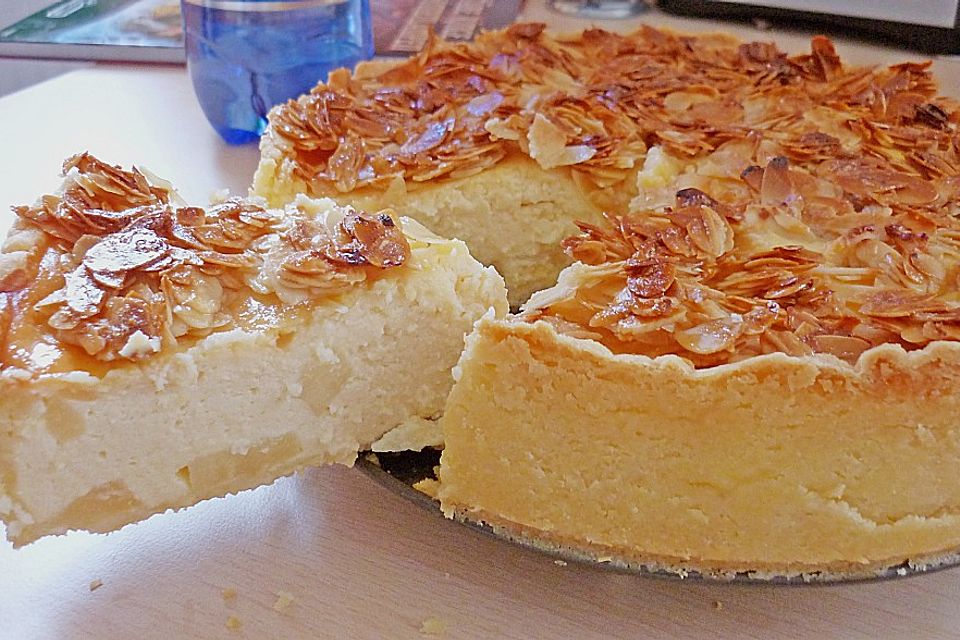 Birnen - Karamell - Käsekuchen