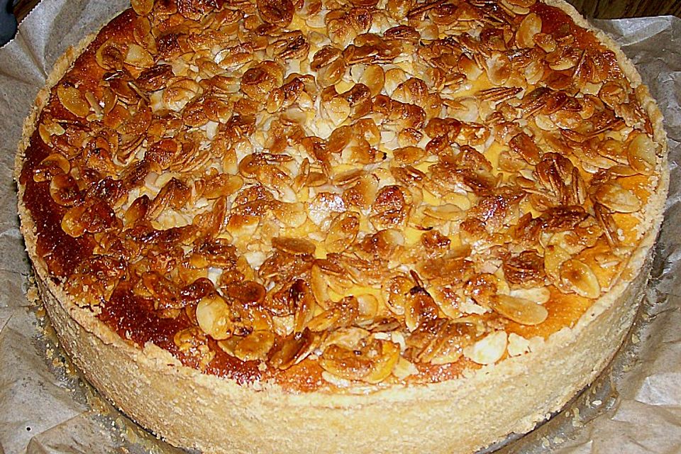 Birnen - Karamell - Käsekuchen