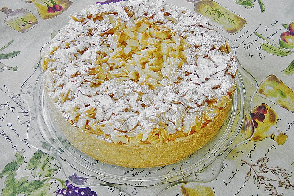 Birnen - Karamell - Käsekuchen