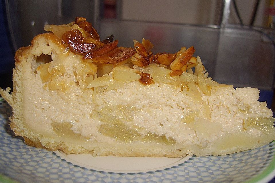 Birnen - Karamell - Käsekuchen