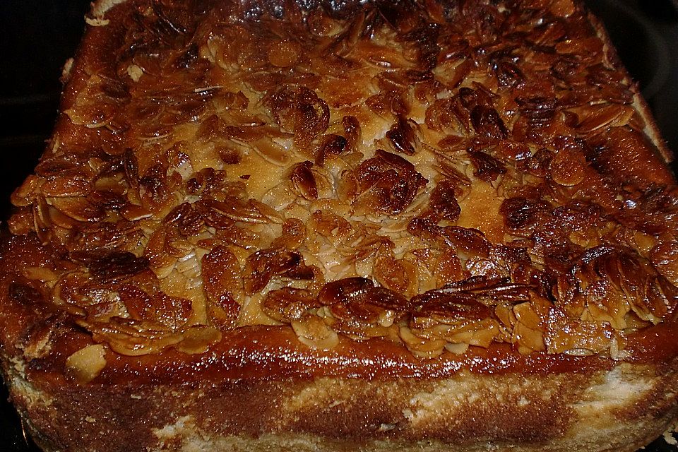 Birnen - Karamell - Käsekuchen