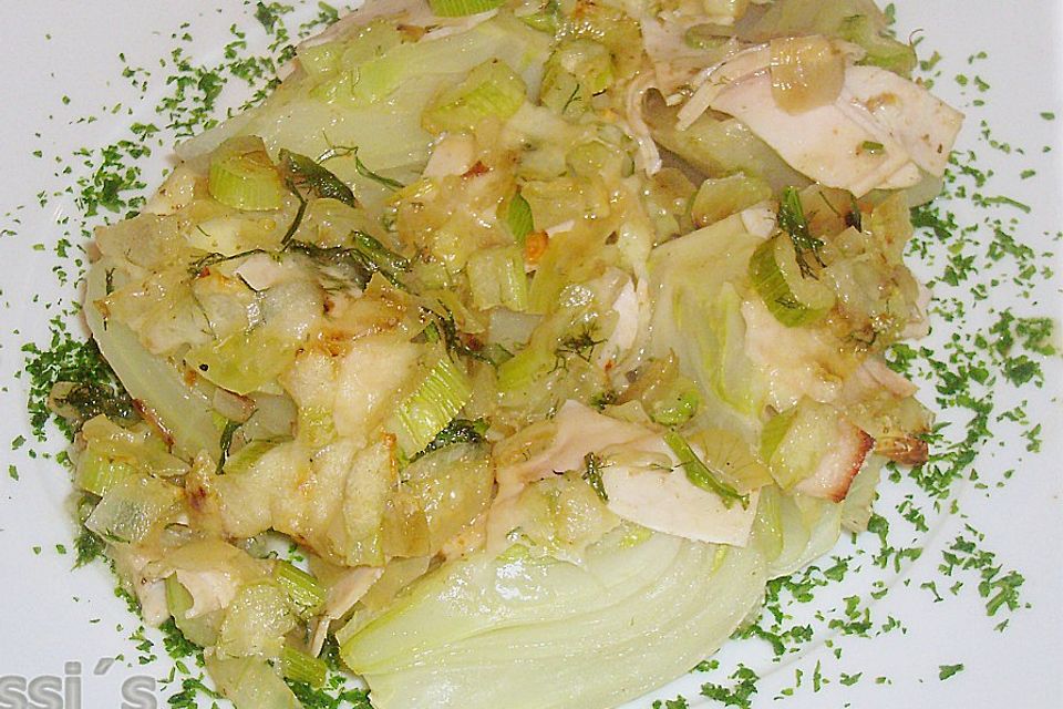 Chrissis überbackener Fenchel